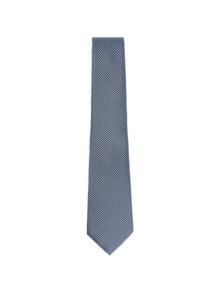  Giorgio Armani Printed Tie - Blue 