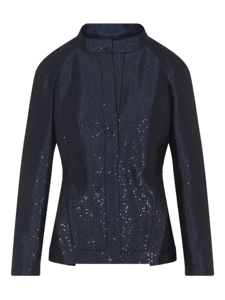  Giorgio Armani Sequin-embellished Jacket - Blue 
