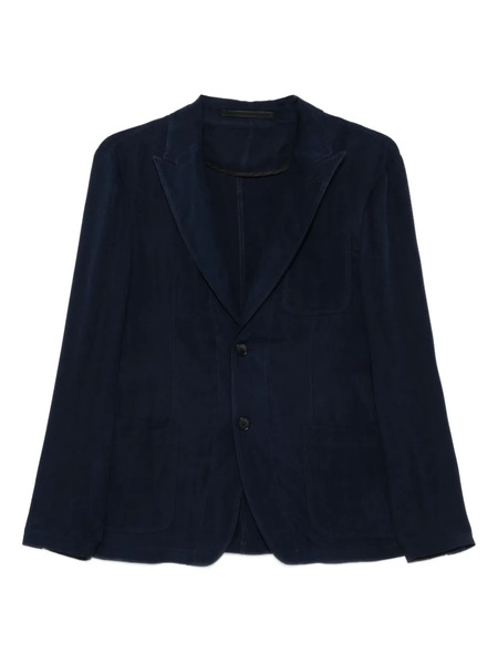 Giorgio Armani Single-breasted Blazer - Blue 