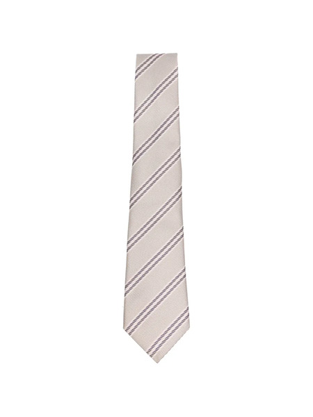  Giorgio Armani Striped Tie - Neutrals 