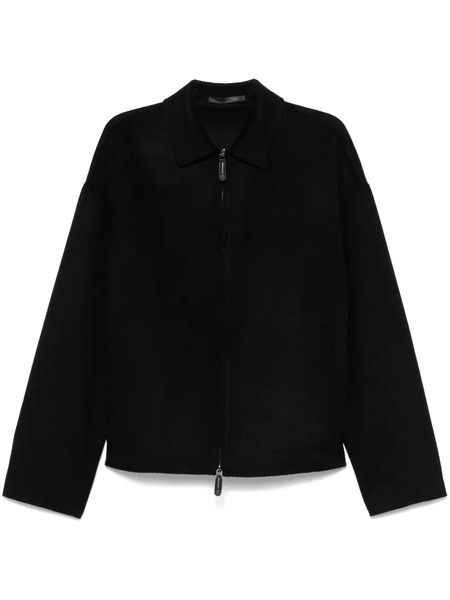  Giorgio Armani Zip-up Jacket - Blue 