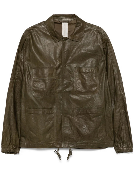  Giorgio Brato Leather Jacket - Green 