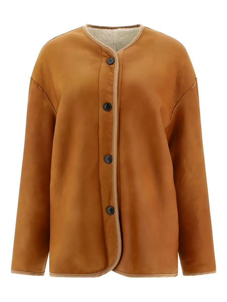  Giovi Reversible Shearling Jacket - Neutrals 