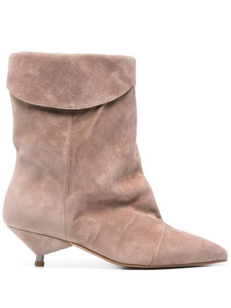  Gisel Moire Miriam Ankle Boots - Neutrals 