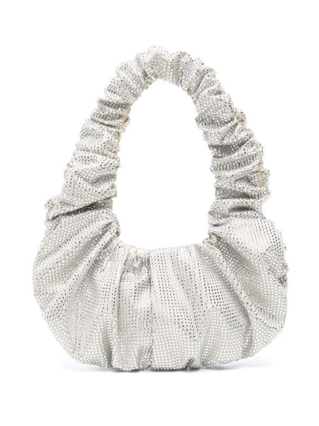  Giuseppe Di Morabito Crystal-embellished Ruched Tote Bag - Neutrals 