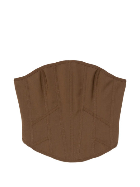  Giuseppe Di Morabito Panelled-design Top - Brown 