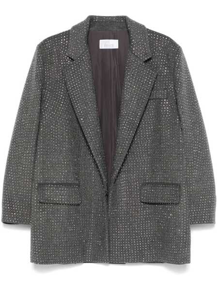  Giuseppe Di Morabito Rhinestone-embellished Blazer - Grey 