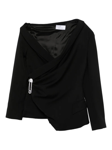  Giuseppe Di Morabito Safety-pin Blazer - Black 