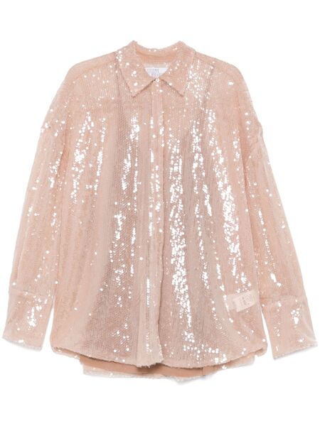  Giuseppe Di Morabito Sequin-embellished Shirt - Neutrals 