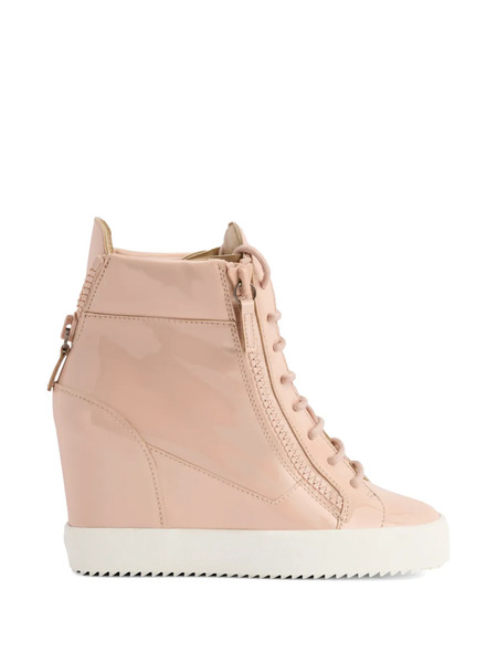  Giuseppe Zanotti Addy Wedge Sneakers - Pink 