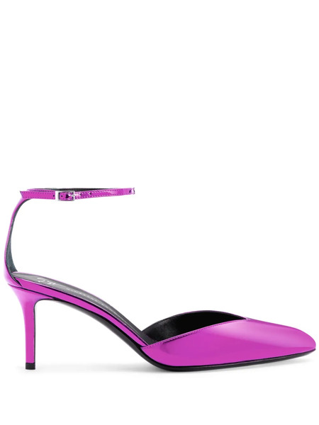  Giuseppe Zanotti Alenee Leather Pumps - Pink 