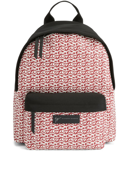  Giuseppe Zanotti Bud Monogram Backpack - Red 