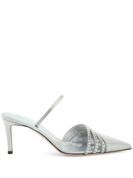  Giuseppe Zanotti Claralie Mules - Silver 