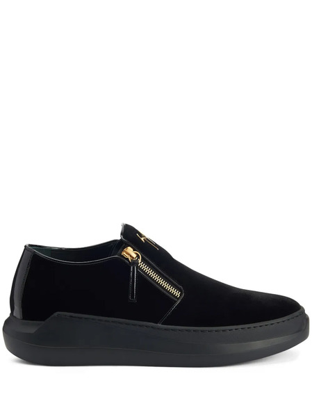  Giuseppe Zanotti Conley Zip Chunky Sneakers - Black 