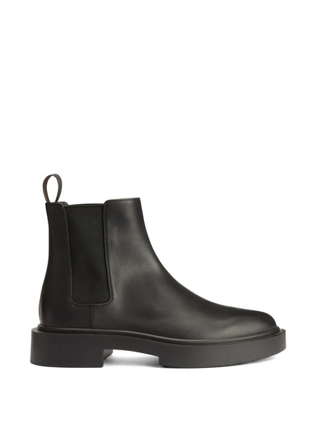  Giuseppe Zanotti Jeremiah Elastic Leather Boots - Black 