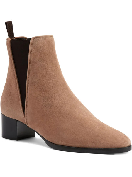  Giuseppe Zanotti Judy Elastic-panel Suede Boots - Brown 