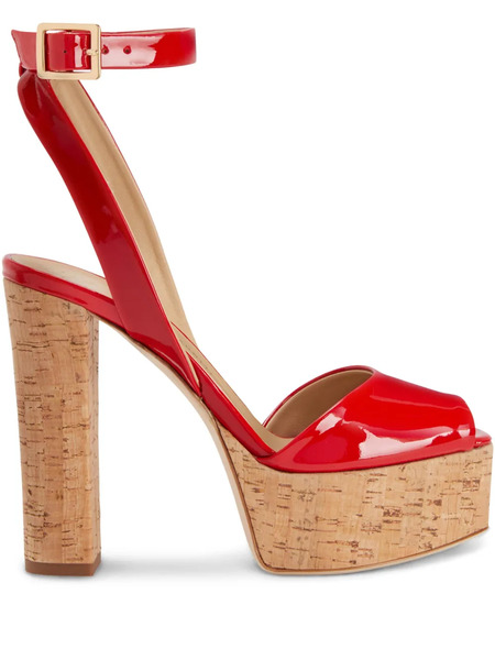  Giuseppe Zanotti 120mm Betty Sandals - Red 