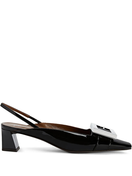  Giuseppe Zanotti 45mm Brendha Buckle Pumps - Black 