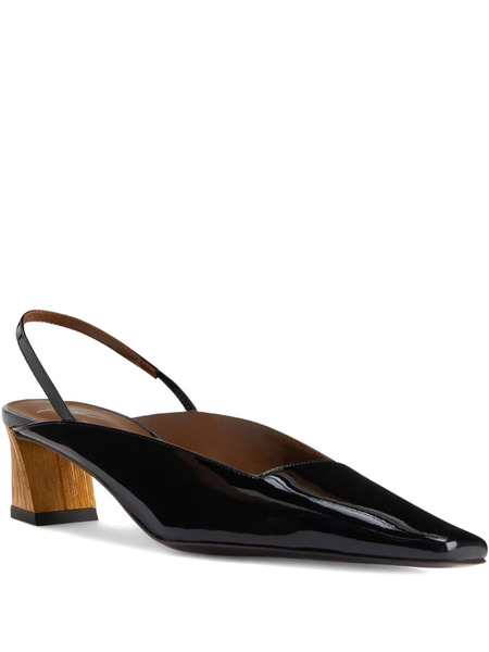  Giuseppe Zanotti 45mm Brendha Slingback Pumps - Black 