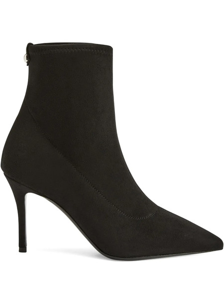  Giuseppe Zanotti 90mm Mirea Pointed-toe Ankle Boots - Black 