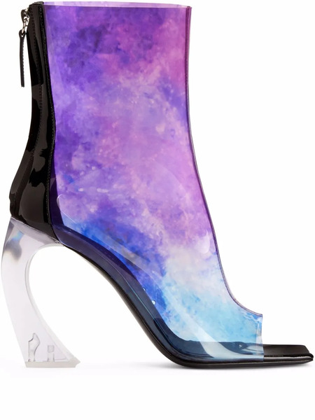  Giuseppe Zanotti 105mm Nordlyss Boots - Purple 