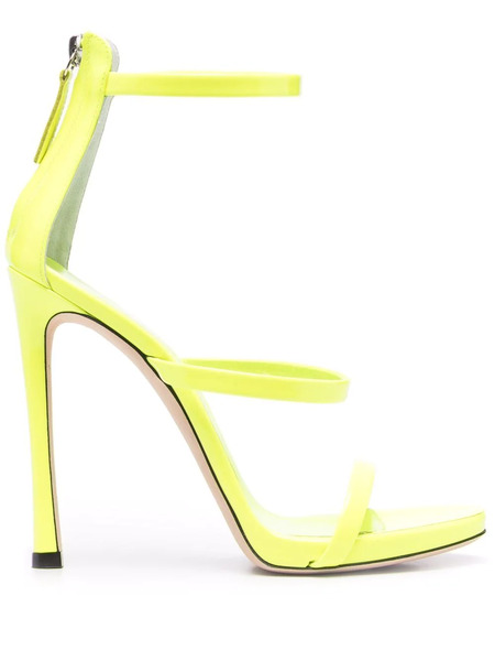  Giuseppe Zanotti Open-toe Heeled Sandals - Yellow 