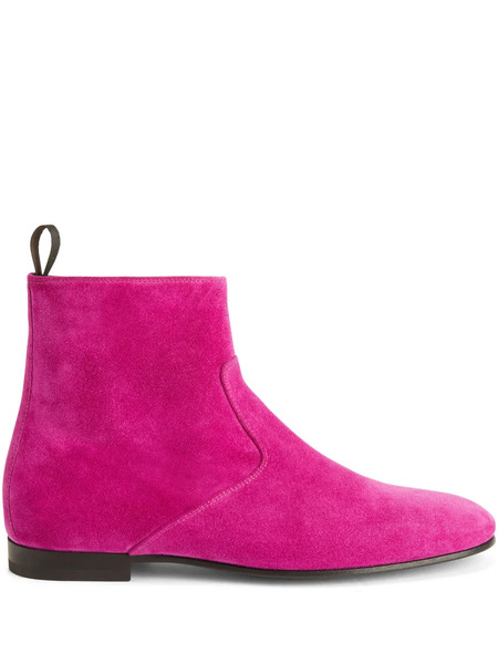  Giuseppe Zanotti Ron Ankle Boots - Pink 