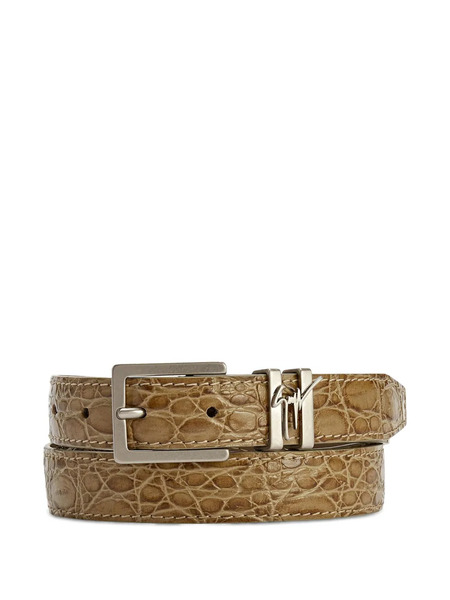  Giuseppe Zanotti Teodore Belt - Neutrals 