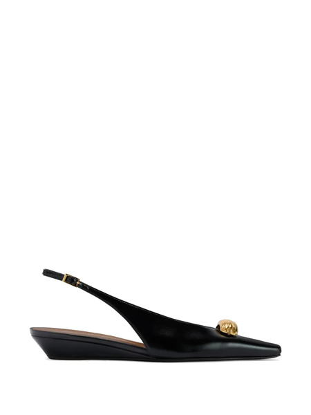  Giuseppe Zanotti Virginia Slingback Ballet Flats - Black 