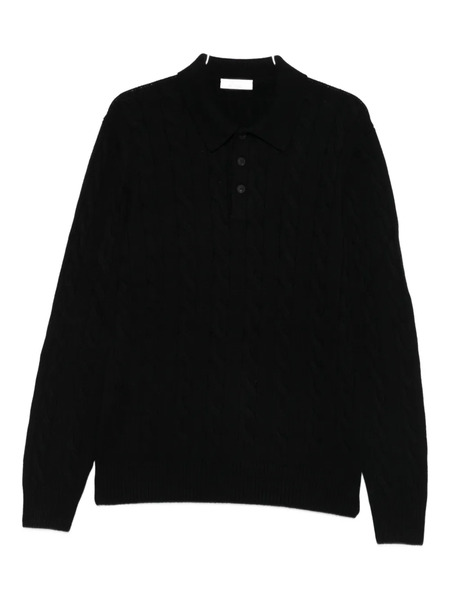  Giuuno Cable-knit Jumper - Black 