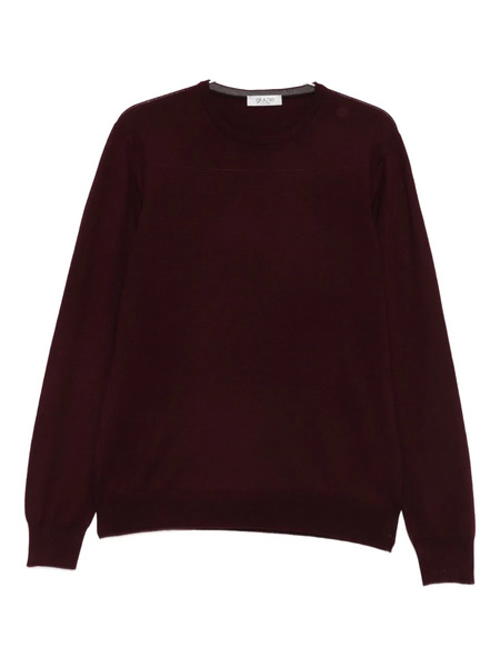  Giuuno Crew-neck Sweater - Red 