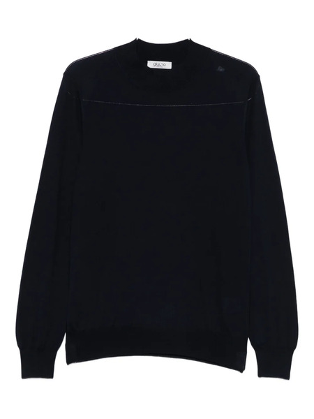  Giuuno Fine-knit Jumper - Blue 
