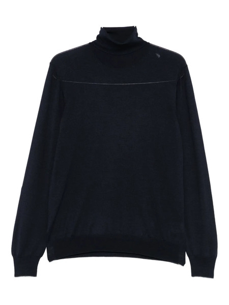  Giuuno Roll-neck Sweater - Blue 