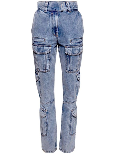  Givenchy Bootcut Cargo Jeans - Blue 