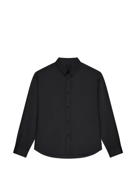  Givenchy Buttoned Long-sleeve Shirt - Black 