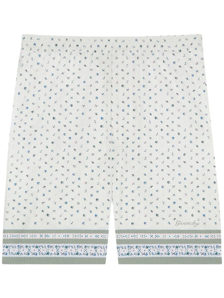  Givenchy Cotton Tailored Shorts - Neutrals 