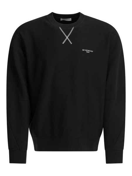 Givenchy Couture Seam Sweatshirt - Black 