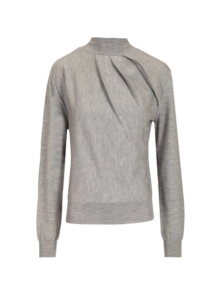  Givenchy Draped Sweater - Grey 