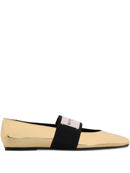  Givenchy Elastic-band Ballerinas - Gold 