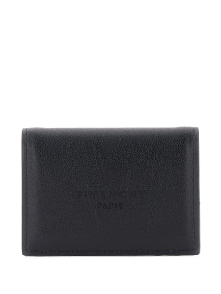  Givenchy Embossed-logo Wallet - Black 