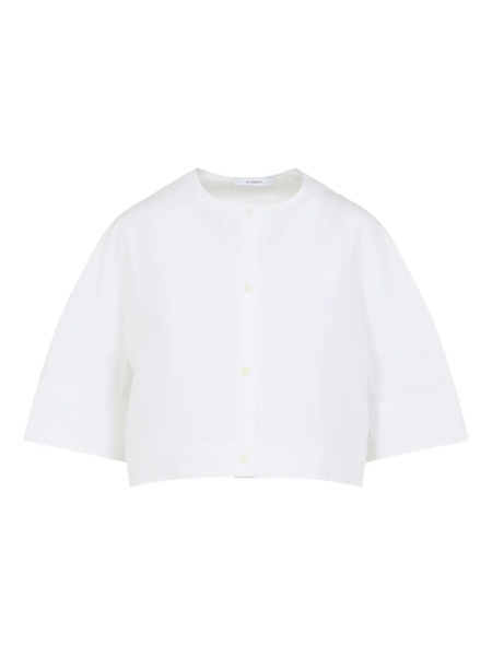  Givenchy Embroidered Crop Top - White 