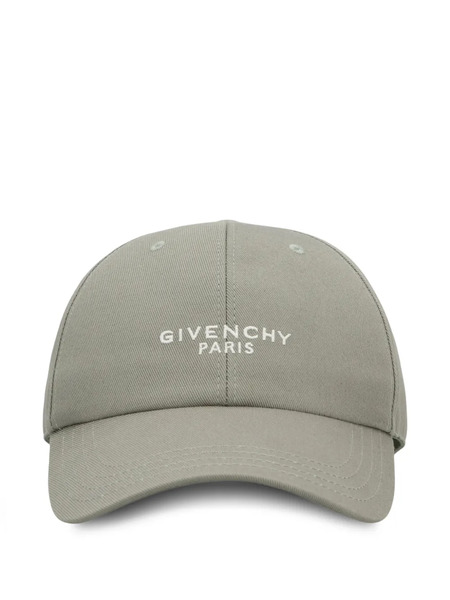  Givenchy Embroidered Logo Cap - Grey 