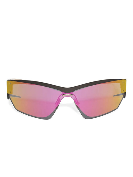  Givenchy Eyewear Geometric-frame Sunglasses - Black 