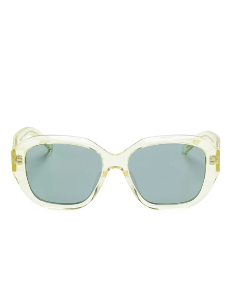  Givenchy Eyewear Oversized-frame Sunglasses - Green 