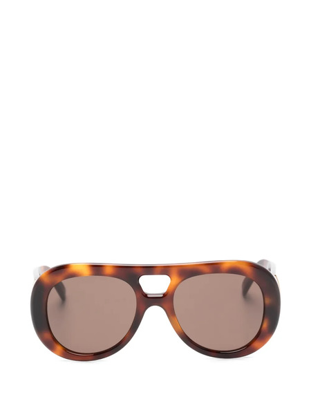  Givenchy Eyewear Pilot-frame Sunglasses - Brown 