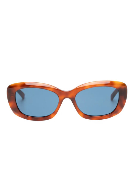  Givenchy Eyewear Rectangle-frame Sunglasses - Brown 