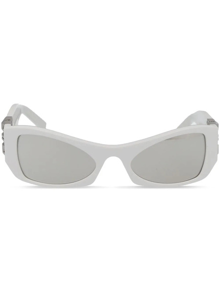  Givenchy Eyewear Rectangle-frame Sunglasses - White 