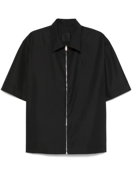  Givenchy 4g-appliqué Shirt - Black 