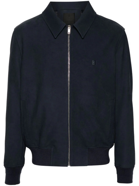  Givenchy 4g Bomber Jacket - Blue 