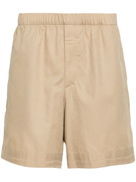 Givenchy 4g Cotton Bermuda Shorts - Neutrals 